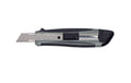 Maul Cutter mit gummierter Griffzone 18mm grau
