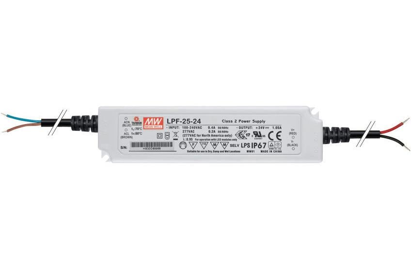 Mean Well LED-Treiber Netzgerät LPF-25-24, 24V - 1.05A - 25.2W