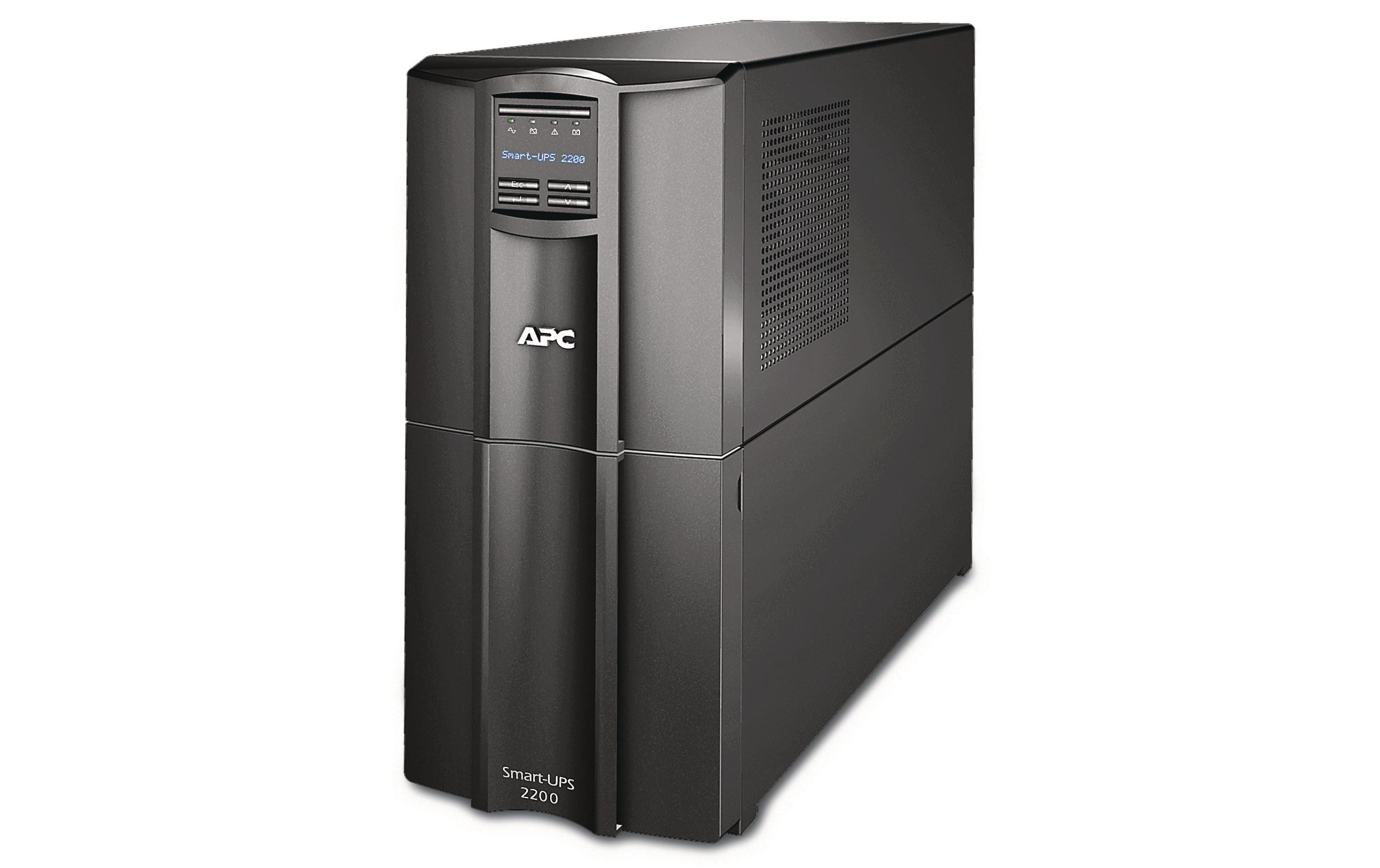 APC USV SMT2200Ic, 2200VA/1980W, LCD, Tower, Line-interaktiv, SmartConnect