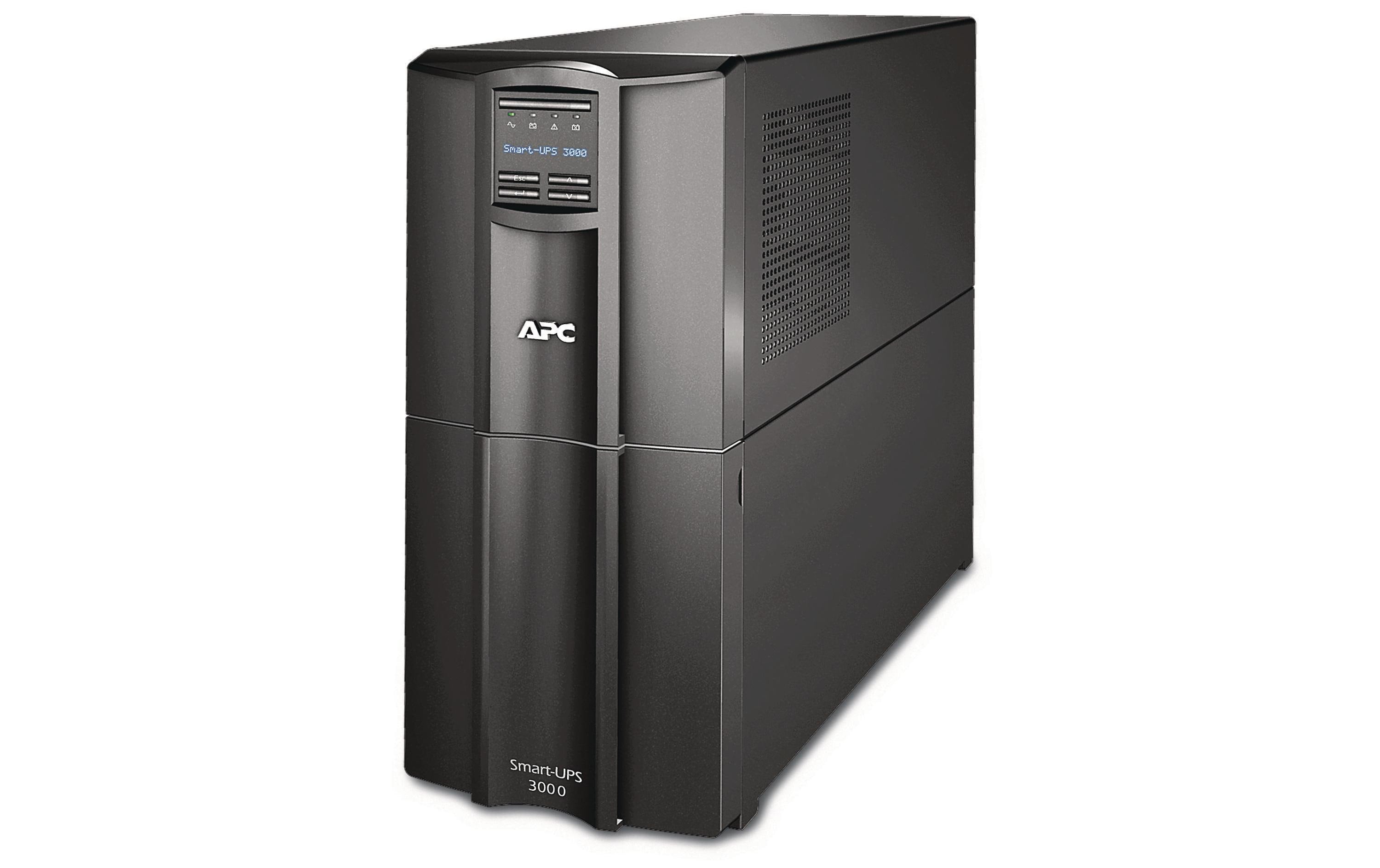 APC USV SMT3000IC, 3000VA/2700W, LCD, Tower, Line-interaktiv, SmartConnect