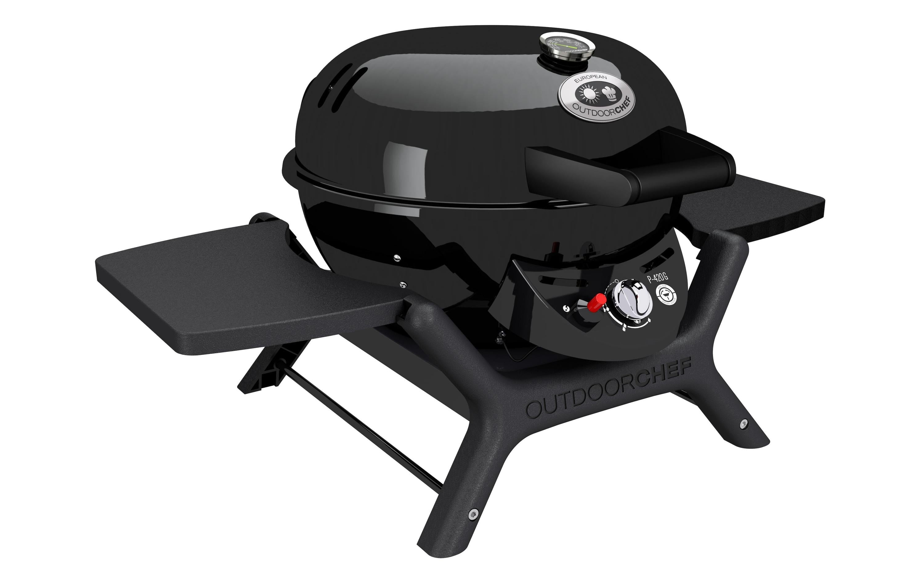 Outdoorchef MINICHEF 420 G, schwarz Grillfläche: Ø 39.5cm, easy Flip