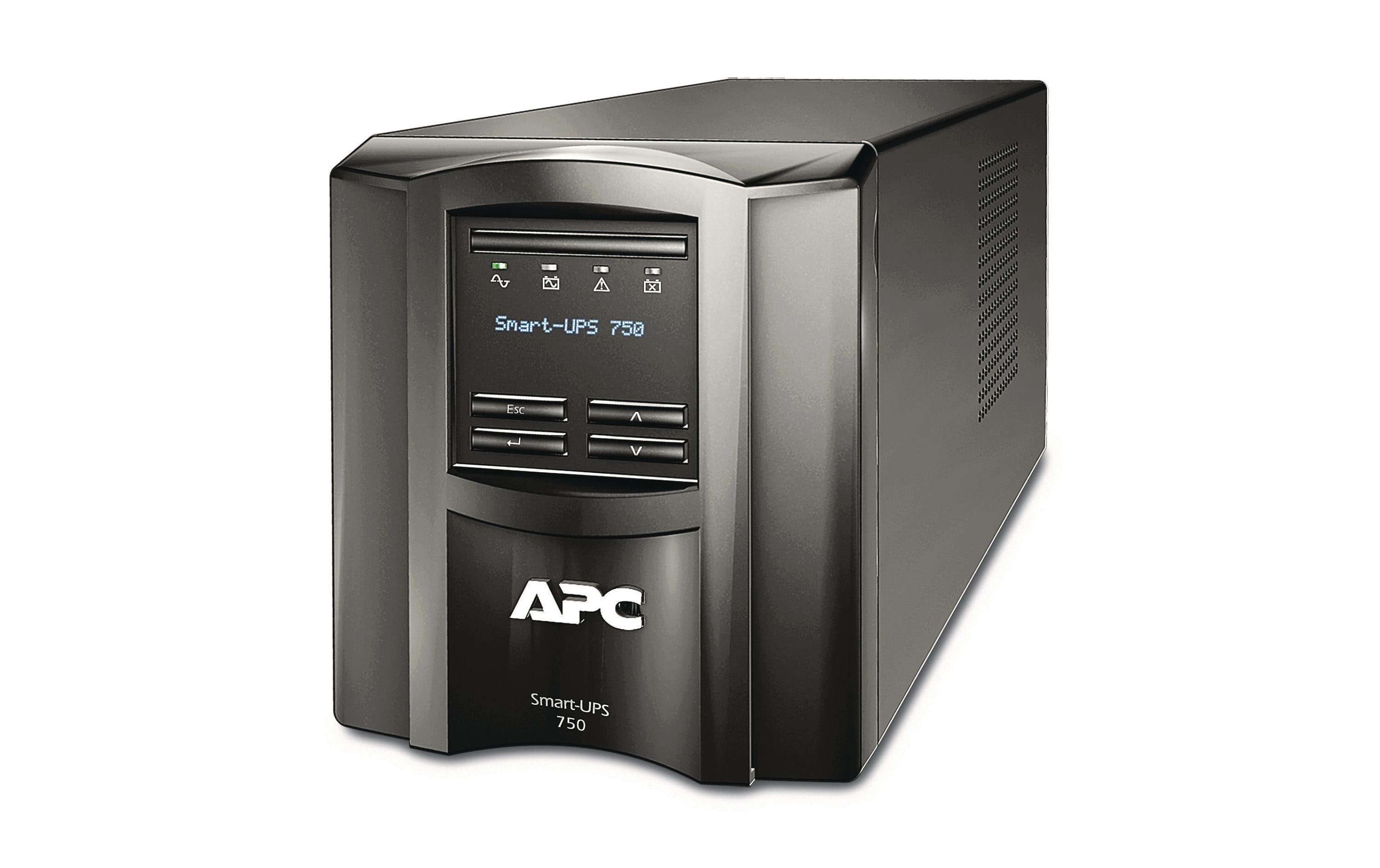 APC USV SMT750IC, 750VA/500W Tower, Line-Interactive