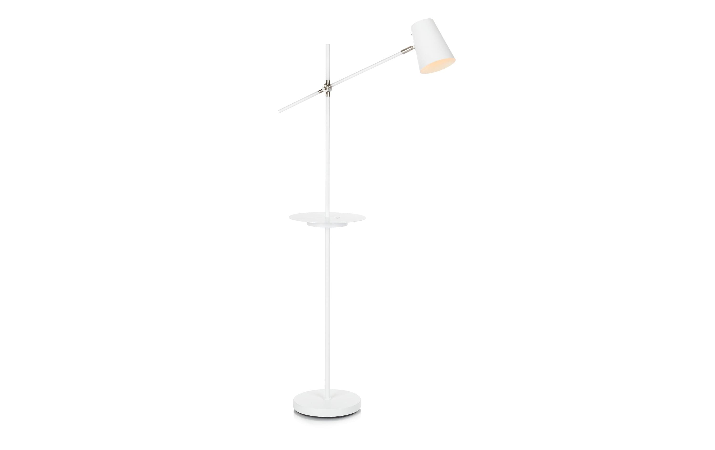 MARKSLOIJD Linear 1L Leseleuchte Weiss 107308, exkl. 1x E14 40W, Ein/Aus-Schalter