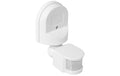 STEFFEN Bewegungsmelder IR Flex 180° weiss 2-12m, 10Sek-7min, <10-2000lx, 1200W, IP44