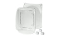 Hensel AP-Abzweigdose IP66 255x205mm, 10 Einführungen, grau