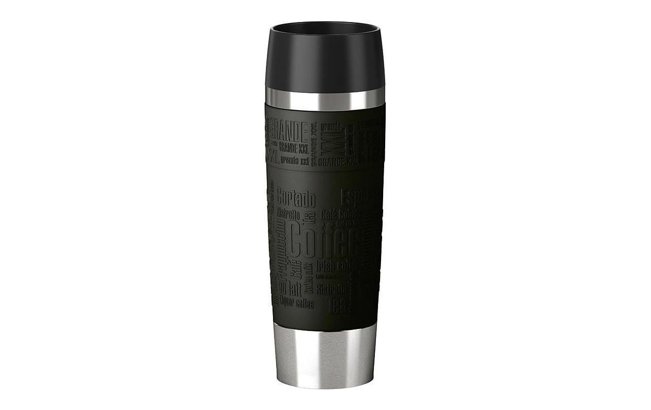 Emsa Travel Mug Grande schwarz Edelstahl