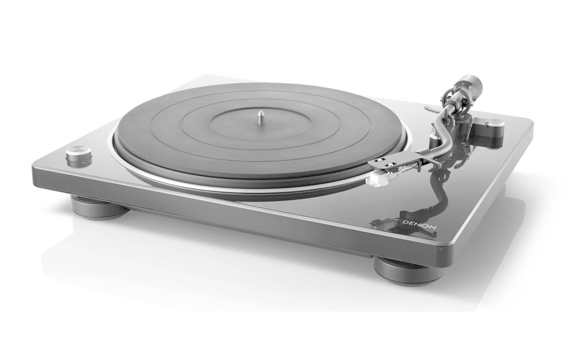 Denon DP-400, Plattenspieler, schwarz S-Tonarm