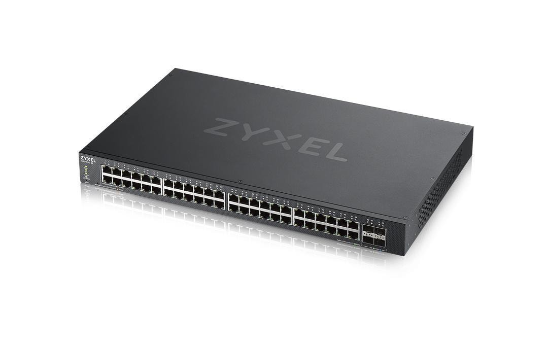 ZyXEL XGS1930-52 Managed 10G-Switch 4x SFP+, 48* 10/100/1000