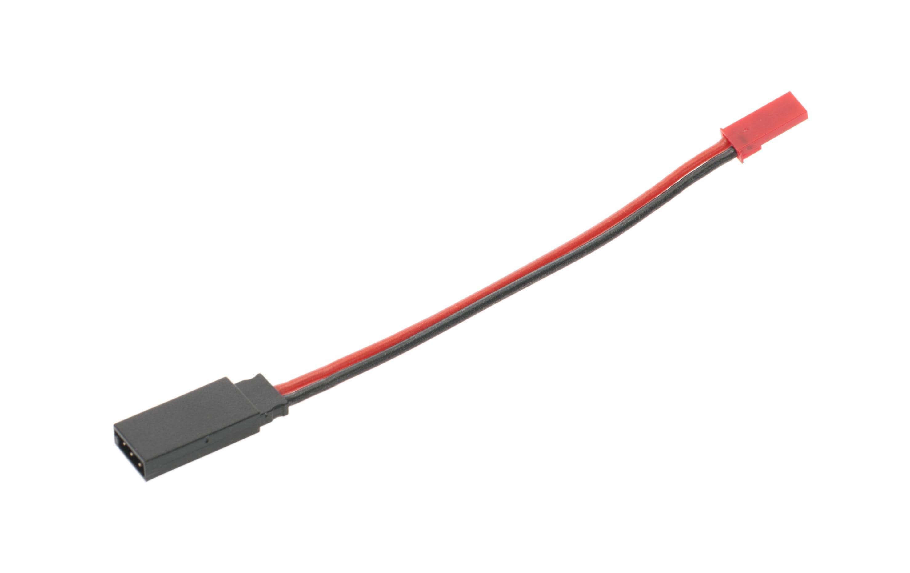 BEC-Buchse auf Futaba Servokupplung 10cm 1 Stück