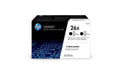 HP Toner 26X - Black 2er-Pack (CF226XD) Seitenkapazität 2x ~ 9'000 Seiten