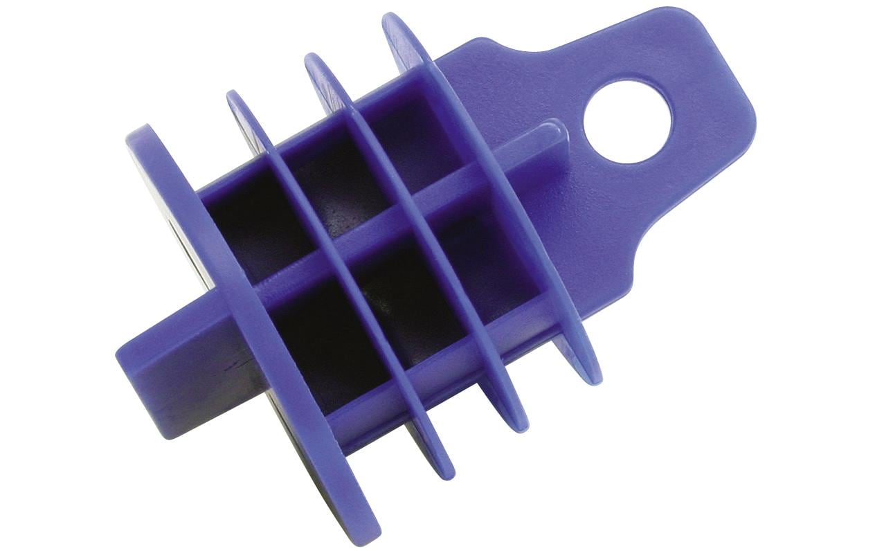 Endzapfen M32 Blau 10er-Set
