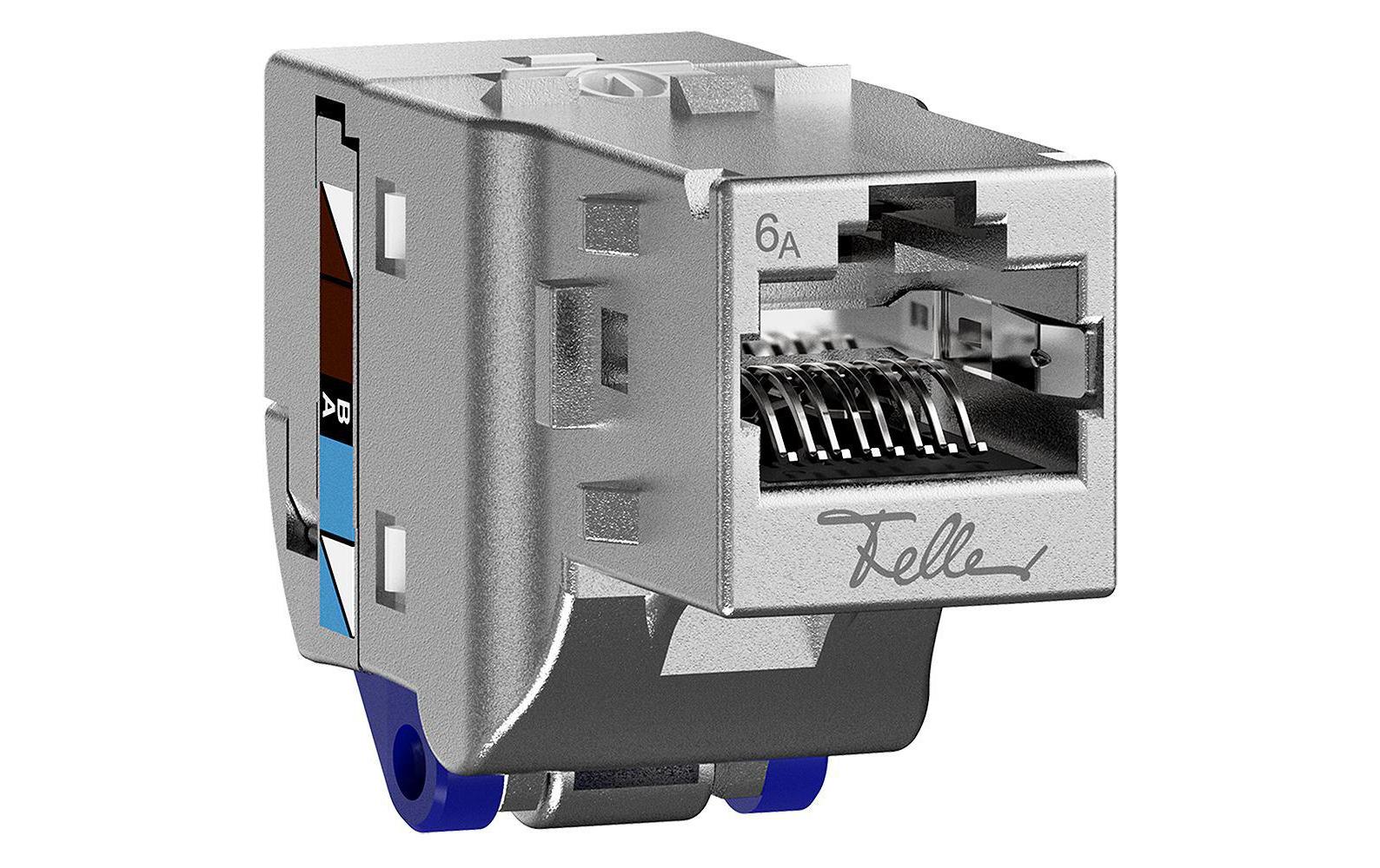 Feller Anschlussmodul EASYNET s-one Kat.6A/s