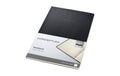 Sigel Conceptum Notizblock Hardcover A4 120 Blatt liniert, 4-fach Lochung, schwarz