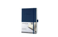 Sigel Conceptum Notizbuch Hardcover A5 194 Blatt kariert, blau