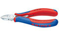 Knipex Elektronik-Seitenschn. runder Kopf