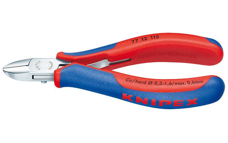 Knipex Elektronik-Seitenschn. runder Kopf