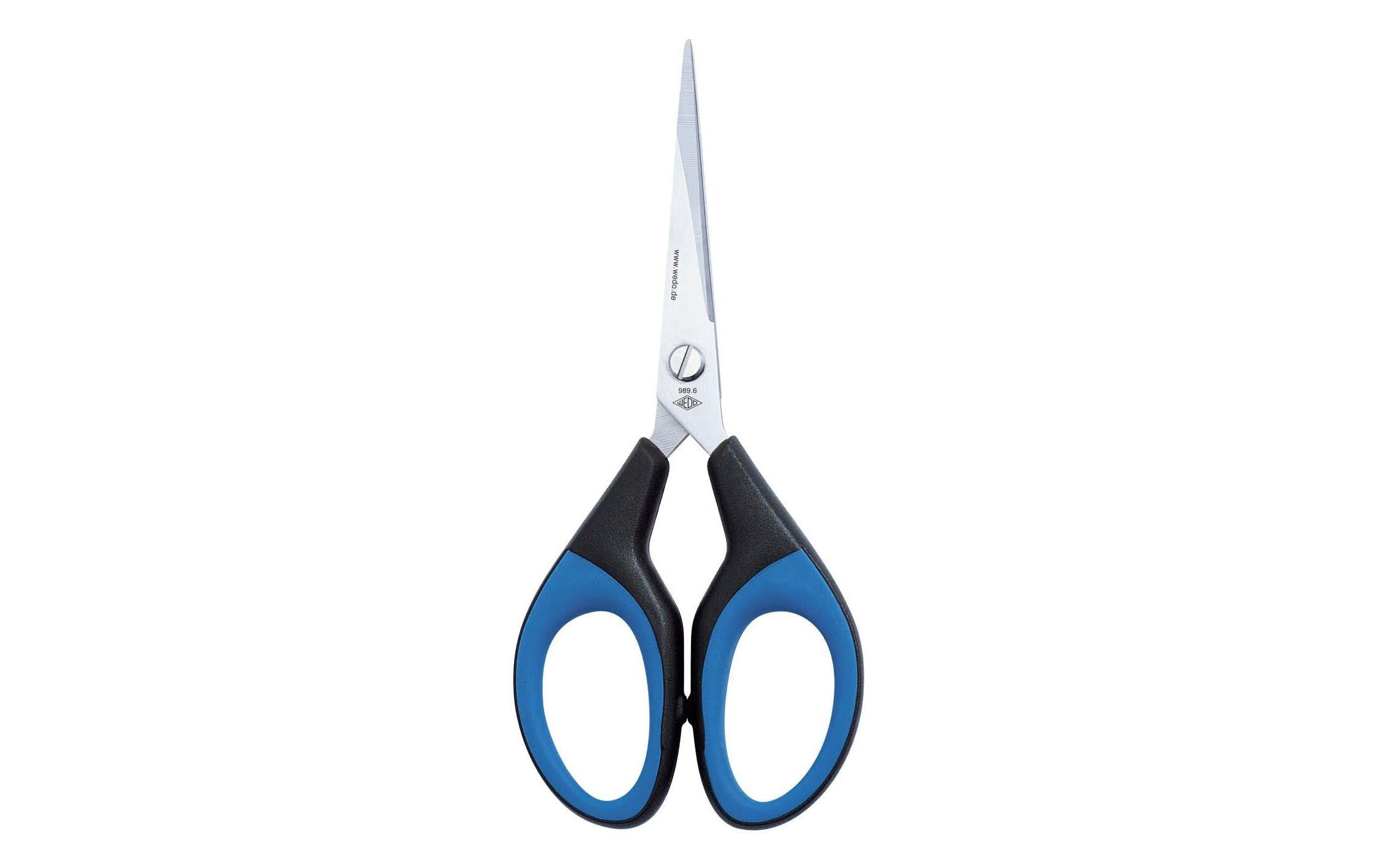 Wedo Universalschere, Softgrip, 15.5cm auf rostfreiem Edelstahl