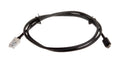 AXIS F7301 Anschlusskabel schwarz 1m, RJ12 zu micro USB, 4 Stück