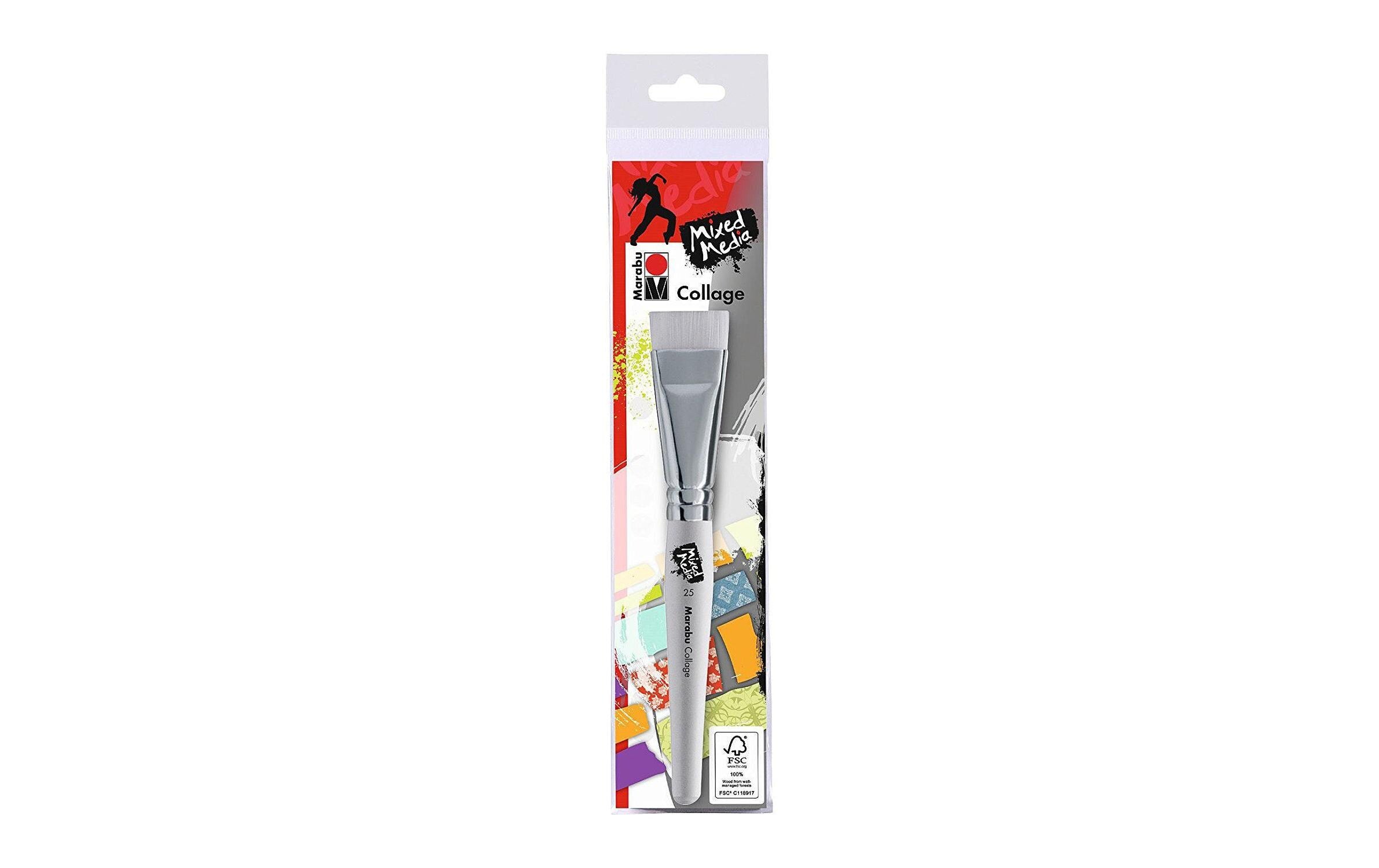 Marabu Collage Pinsel elastische Synthetikhaare