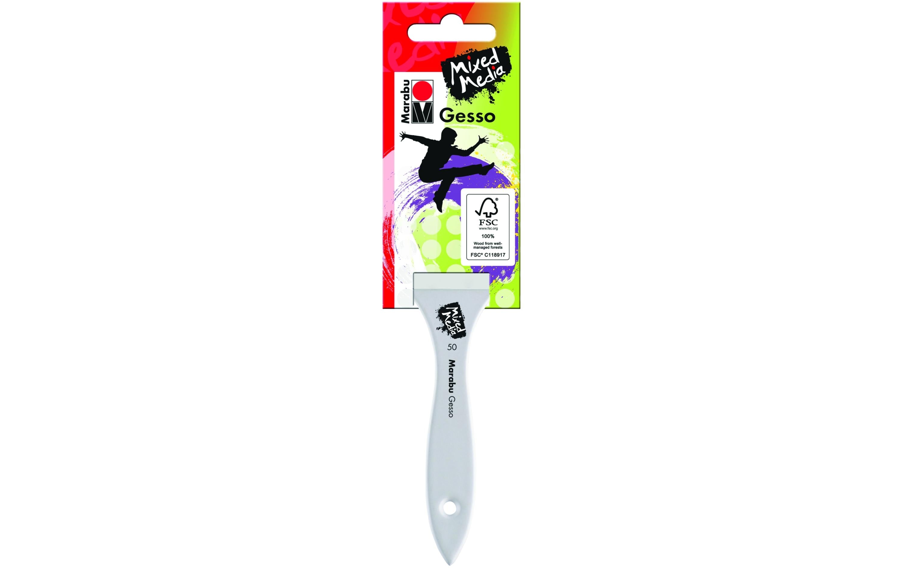 Marabu Gesso Pinsel für Grundierungen