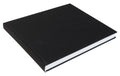 Kunst + Papier Aquarellbuch, schwarz 120 Seiten, 24.0x20.6cm, 160gm