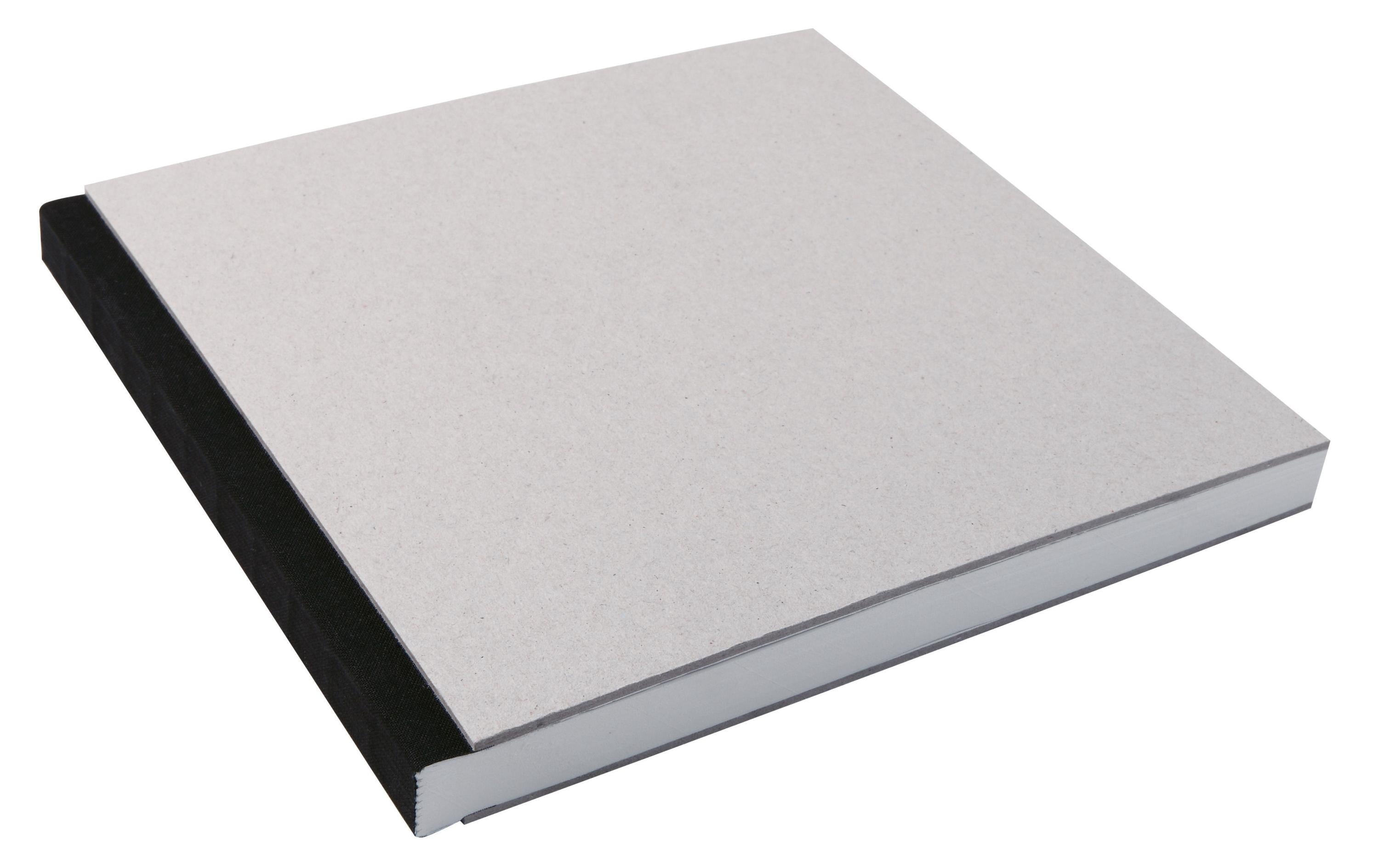 Kunst + Papier Projektskizzenbuch, schwarz 144 Seiten, 21x21cm, 100gm
