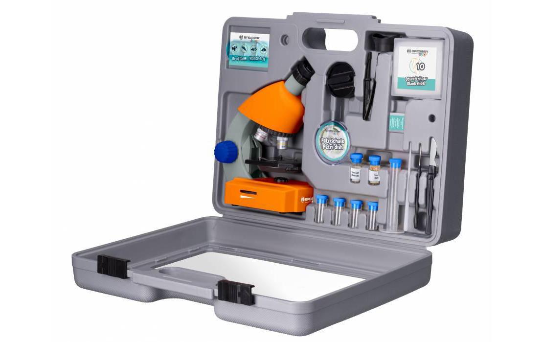 Bresser Junior Durchlicht-Mikroskop 40x-640 Alter: 8 Jahren