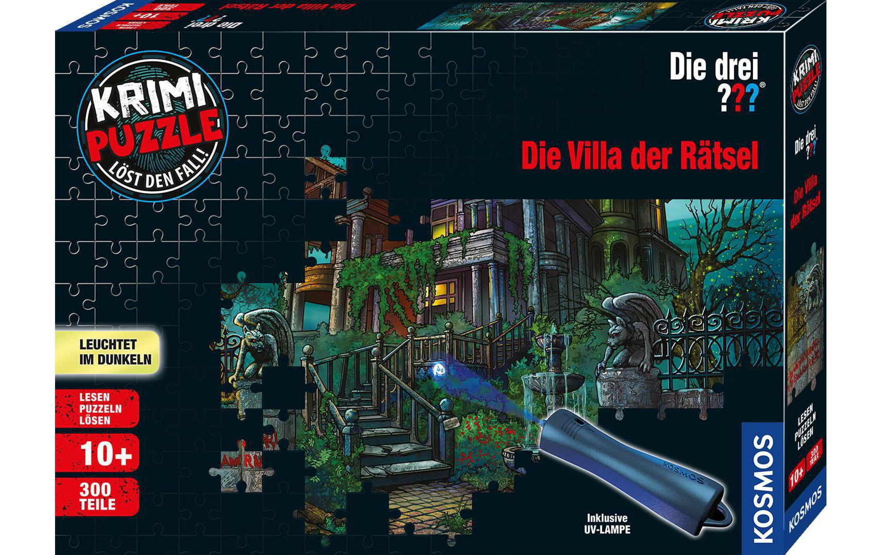 Krimipuzzle: Villa der Rätsel Die Drei ???