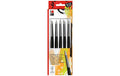 Marabu Modellierpinsel-Set 5 verschiedene Silikonspitzen