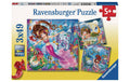 Puzzle Bezaubernde Meerjungfrauen 3 X 49 Teile