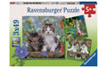 Puzzle Süsse Samtpfötchen 3 X 49 Teile