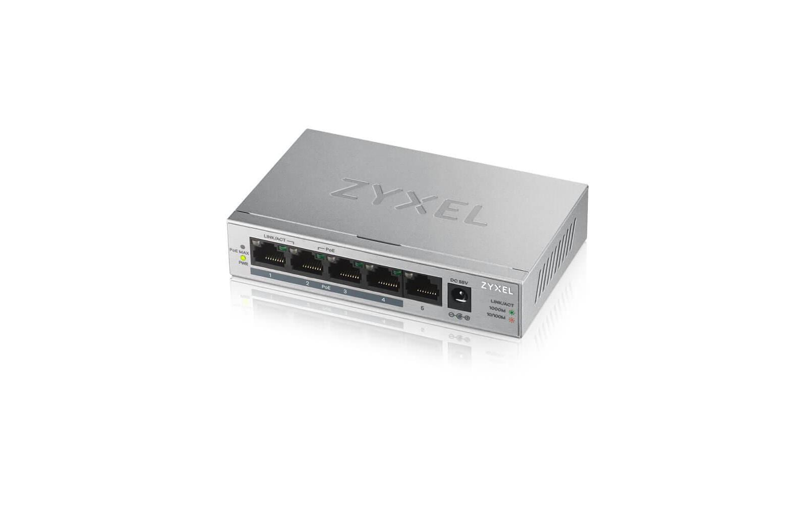 ZyXEL GS1005HP 4 PoE, unmanaged