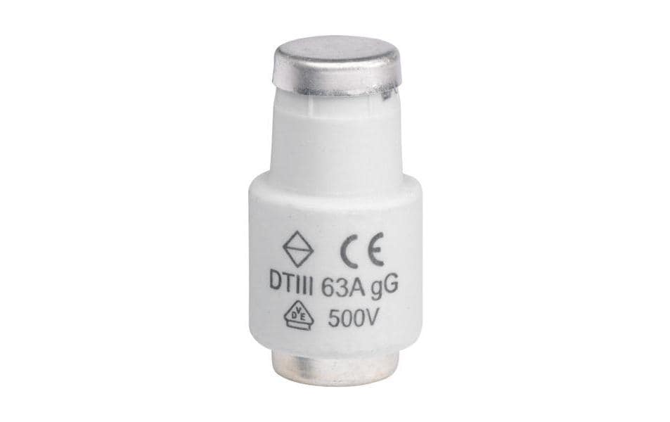 Sicherung DIII E33 63A gG 500V träge, 5 Stück