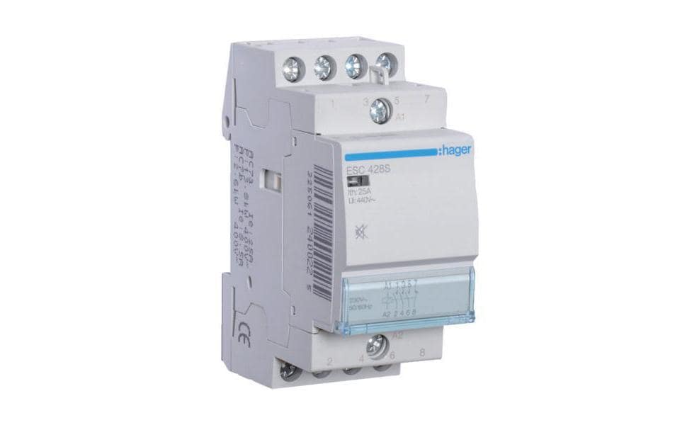 Installationsschütz 25A 3S+1Ö 230V brummfrei