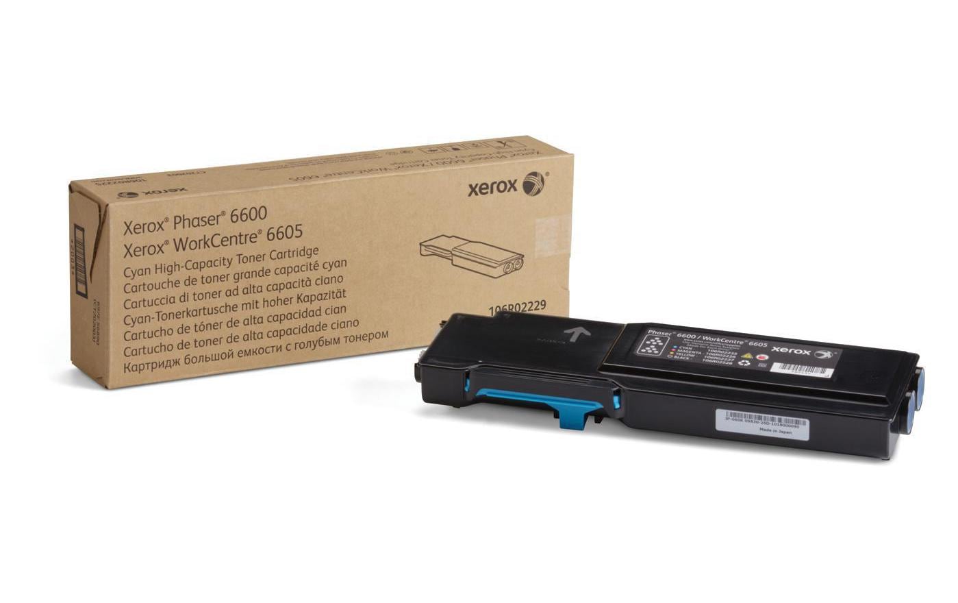 XEROX Toner 106R02229 Cyan Phaser 6600, 6000 Seiten
