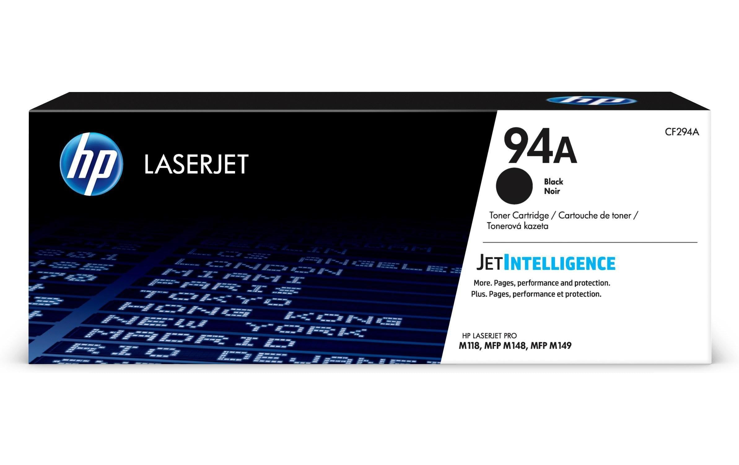 HP Toner 94A - Black (CF294A) Seitenkapazität ~ 1'200 Seiten