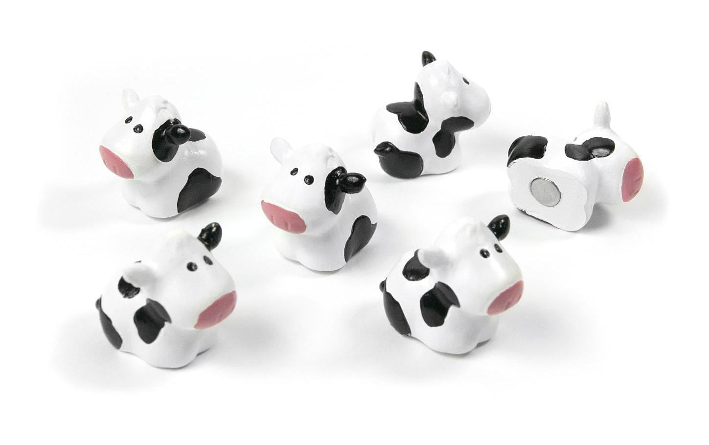 Trendform Mangete Cow 6er Set, weiss/schwarz
