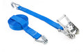 Zurrgurt 35mm Länge: 0.50 + 3.50/4.00m LC 1000/2000 daN, Ratsche, Haken, Blau
