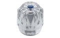 mateu Kristallgriff blau mit Rastbuchse transparent