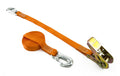 Zurrgurt 25mm Länge: 0.50 + 5.50/6.00m LC 400/800 daN, Ratsche, Orange