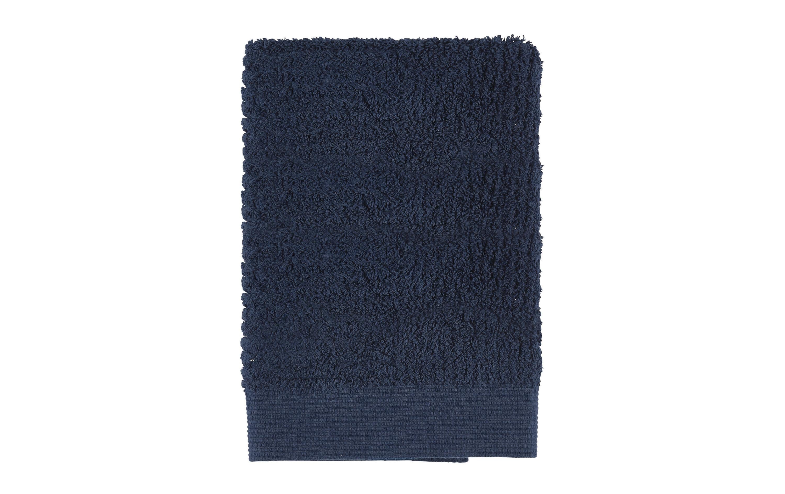 Zone Handtuch Classic dunkelblau 100% Baumwolle 600g, 50x70cm