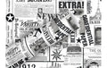 B+C Geschenkpapier 80g/m2, 70cm x 2 m News