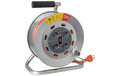 STEFFEN STERO LOOP Kabelrolle 25m Metall 4xT13, Td3x1mm2, Thermoschutz, Konusbremse