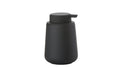 Zone Seifenspender Nova One schwarz H:11.5cm D:8cm, Stein, 250ml