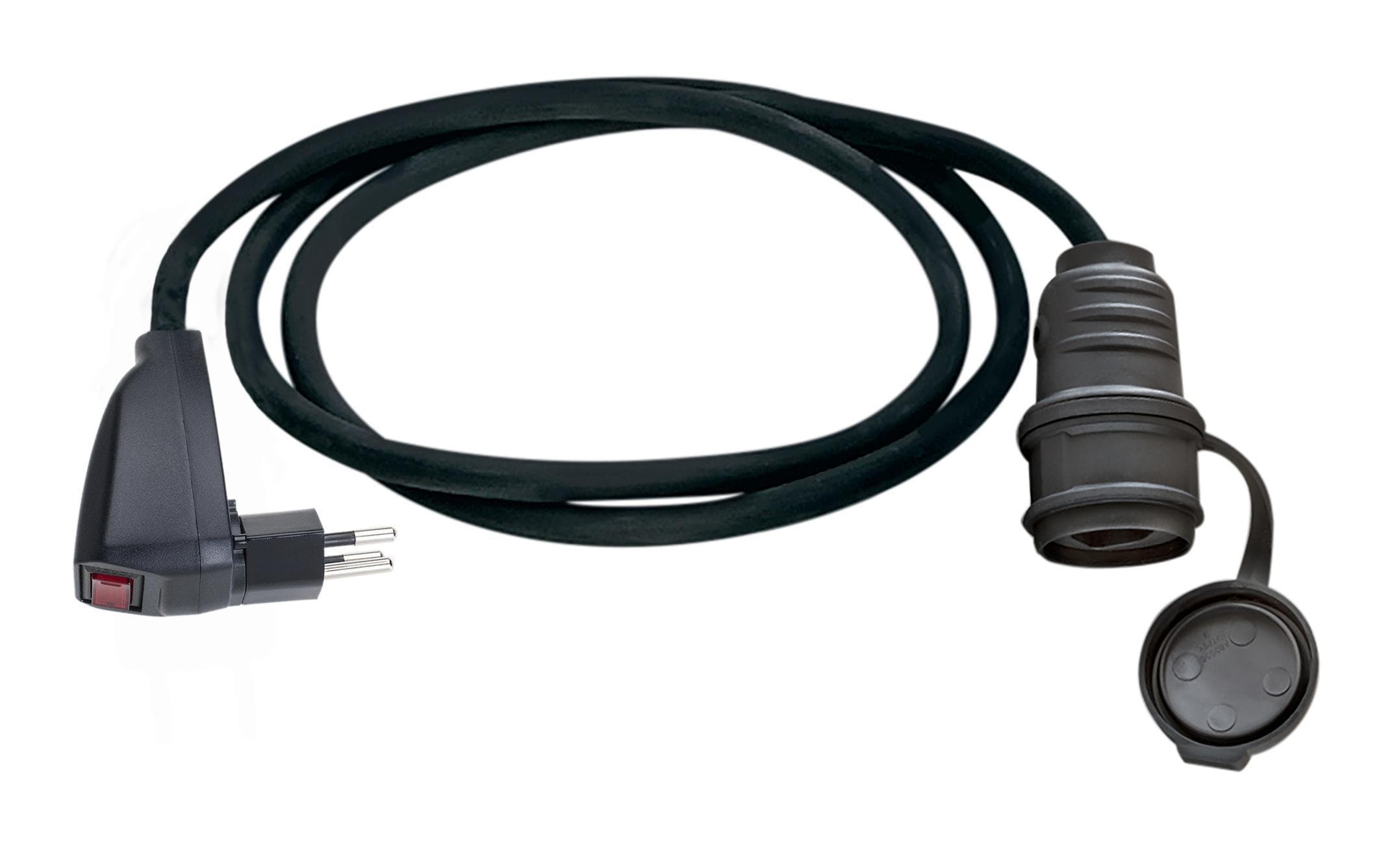 Adapterleitung T23 Kupplung T13 Stecker 1.5 m, mit 10 A Überlastschutz