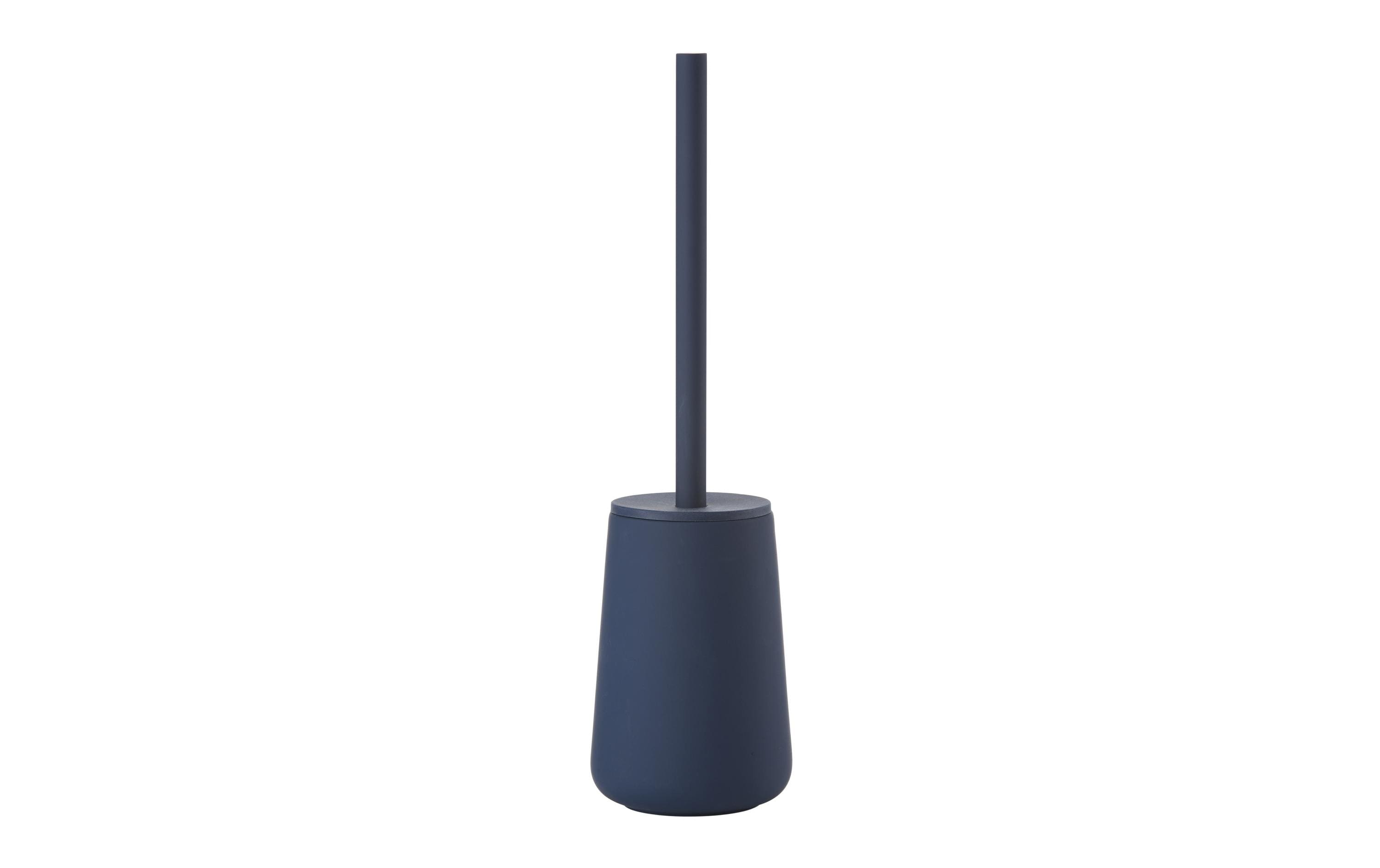 Zone Toilettenbürste Nova One blau H:37cm D:10.3cm, Steingut