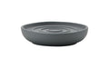 Zone Seifenschale Nova grau Höhe 2.5cm, Breite 11cm, Porzellan