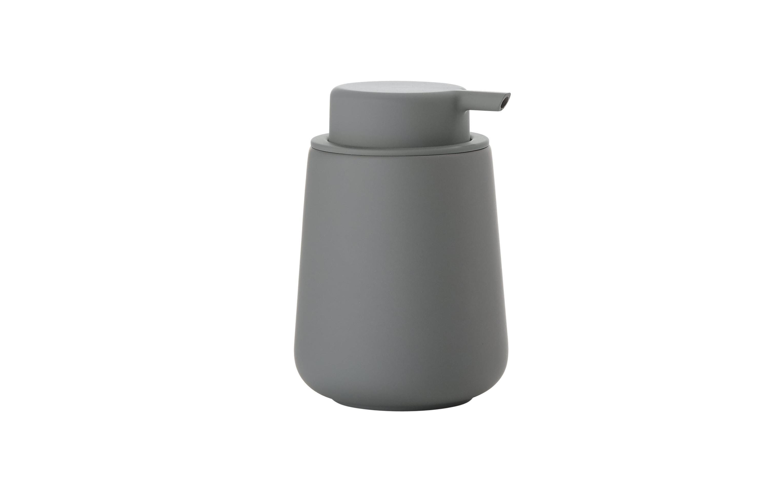 Zone Seifenspender Nova One grau H:11.5cm D:8cm, Stein, 250ml