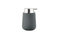 Zone Seifenspender Nova grau H:11.5cm D:8cm, Porzellan, 250ml