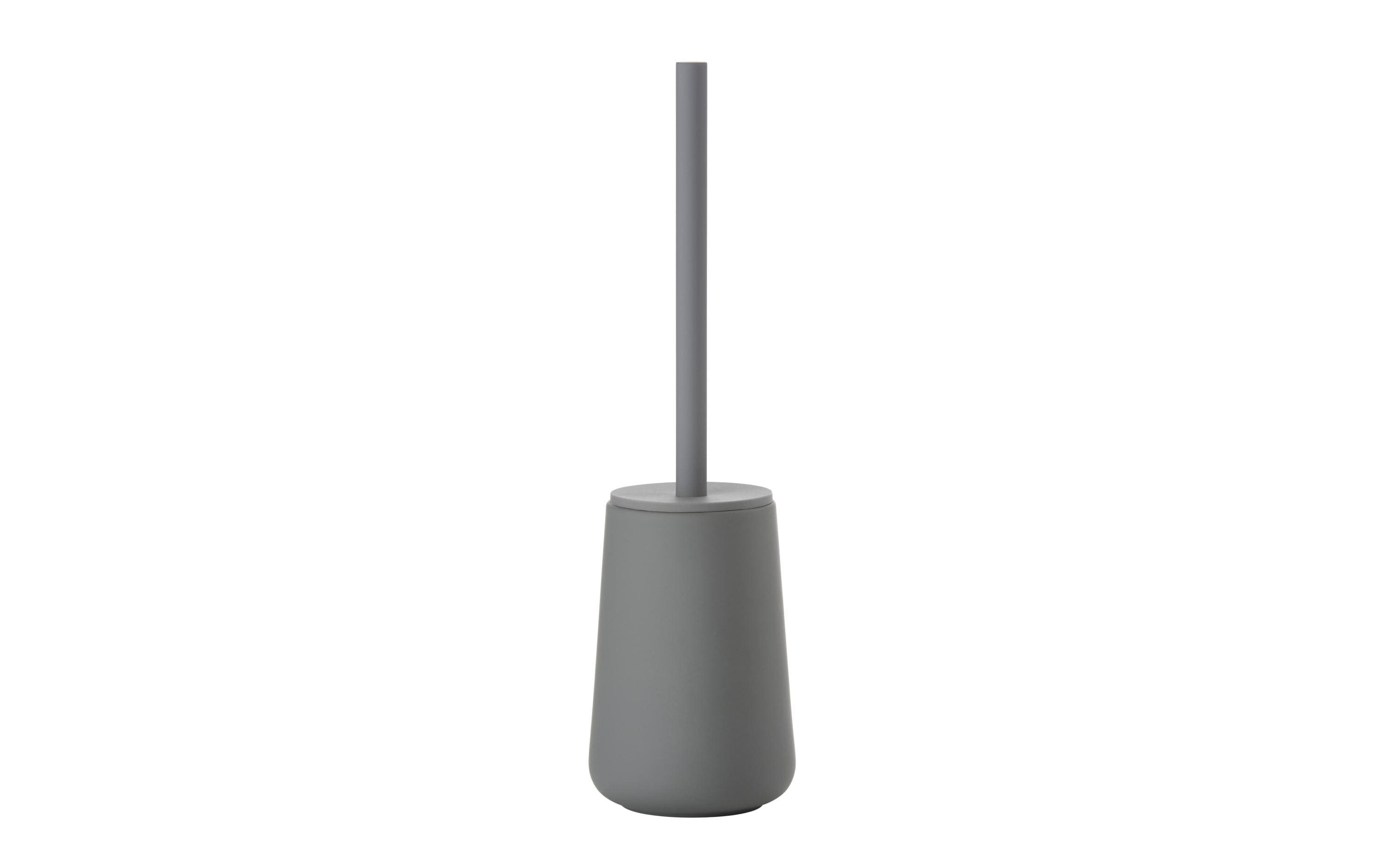 Zone Toilettenbürste Nova One grau H:37cm D:10.3cm, Steingut